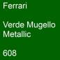 Preview: Ferrari, Verde Mugello Metallic, 608.